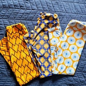 Three Pairs of Lularoe Leggings
